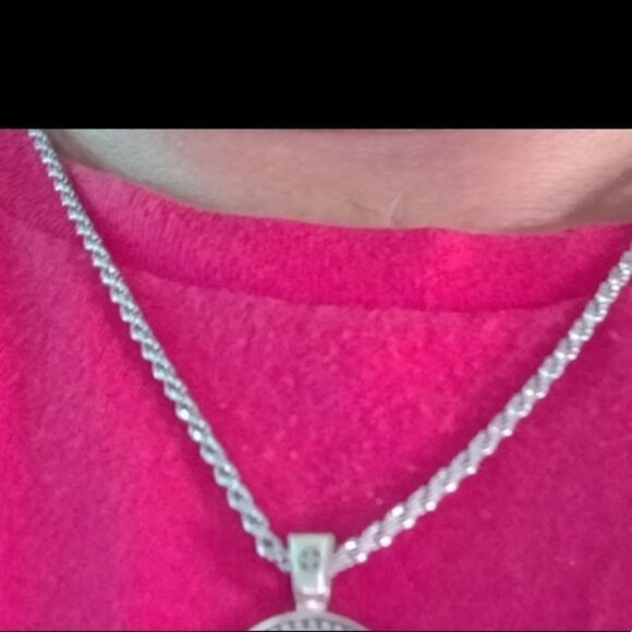 New Solid 925 Sterling Silver 4mm Rope Necklace - Picture 5 of 9